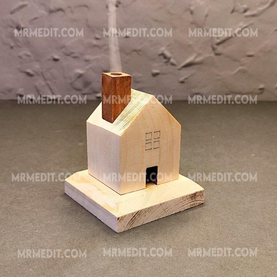 جاعودی آبشاری مدل خانه چوبی