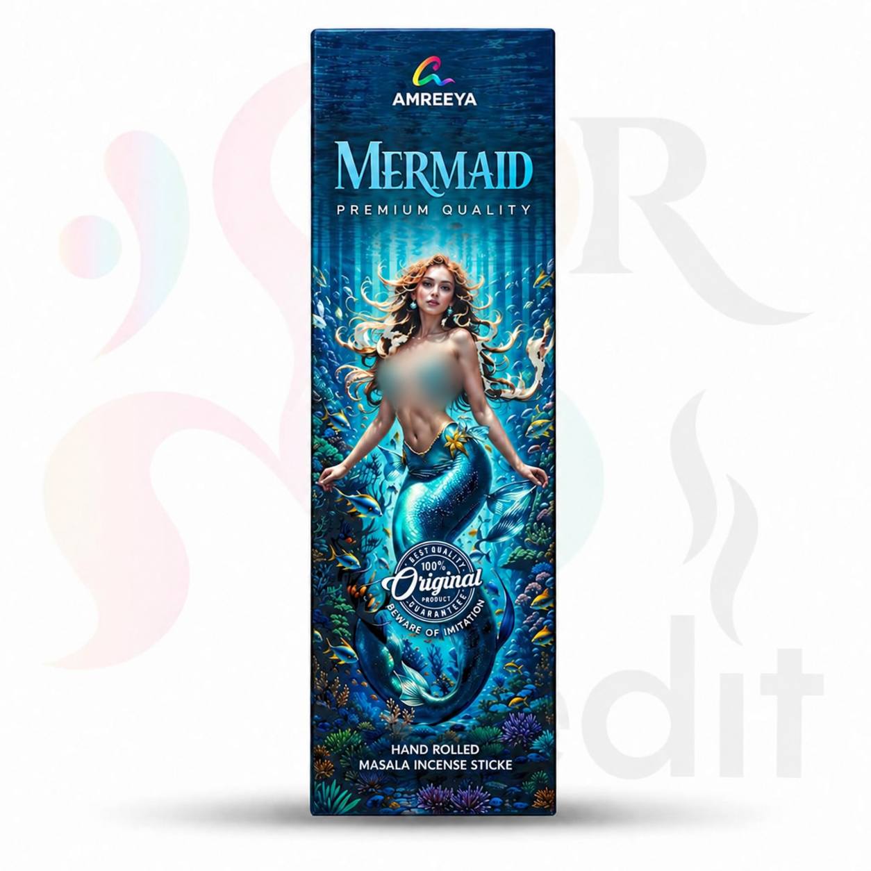 عود دست‌ساز پری دریایی Mermaid برند آمریا ساخت هند